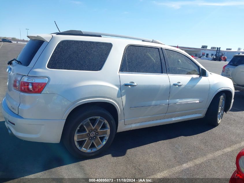 2012 GMC Acadia Denali VIN: 1GKKVTEDXCJ229960 Lot: 40895073