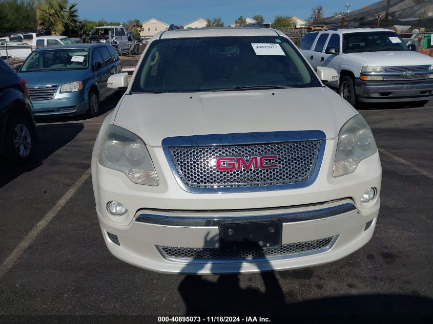 2012 GMC Acadia Denali VIN: 1GKKVTEDXCJ229960 Lot: 40895073