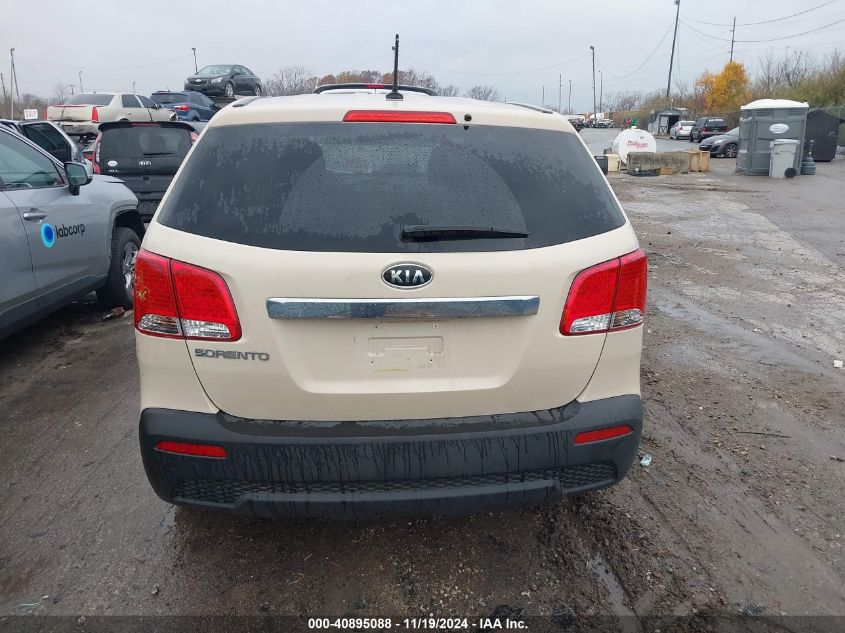 2011 Kia Sorento Lx VIN: 5XYKT3A11BG089499 Lot: 40895088