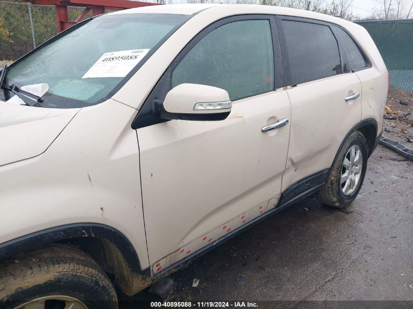 2011 Kia Sorento Lx VIN: 5XYKT3A11BG089499 Lot: 40895088