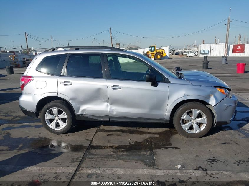 2016 Subaru Forester 2.5I VIN: JF2SJABCXGH459181 Lot: 40895107