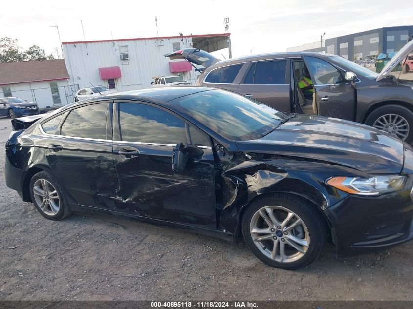 2018 Ford Fusion Se VIN: 3FA6P0HD2JR251509 Lot: 40895118