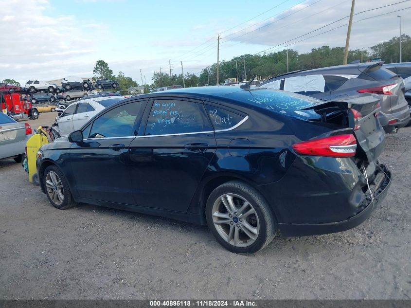 2018 Ford Fusion Se VIN: 3FA6P0HD2JR251509 Lot: 40895118