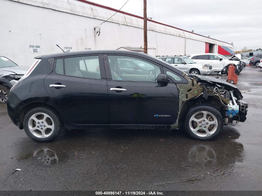 VIN 1N4AZ0CP2DC409324 2013 Nissan Leaf, SV no.14