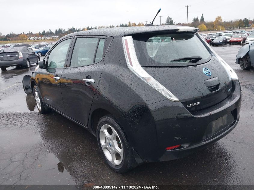 VIN 1N4AZ0CP2DC409324 2013 Nissan Leaf, SV no.3