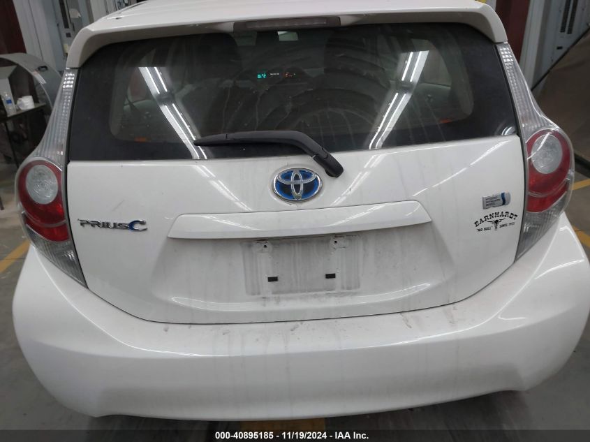 2013 Toyota Prius C Two VIN: JTDKDTB36D1545870 Lot: 40895185