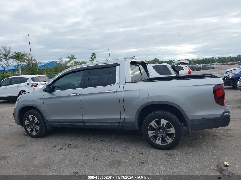 2019 Honda Ridgeline Rtl-E VIN: 5FPYK3F71KB015993 Lot: 40895207