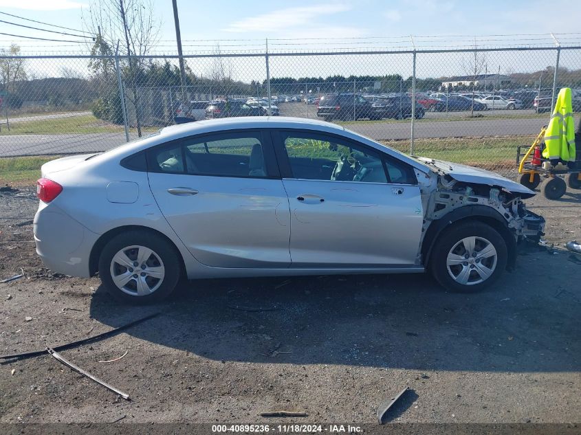 2017 Chevrolet Cruze Ls Auto VIN: 1G1BC5SM8H7161334 Lot: 40895236