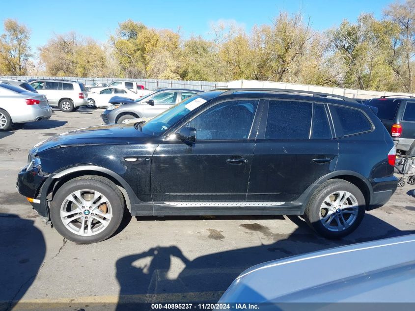 2008 BMW X3 3.0Si VIN: WBXPC93438WJ14563 Lot: 40895237