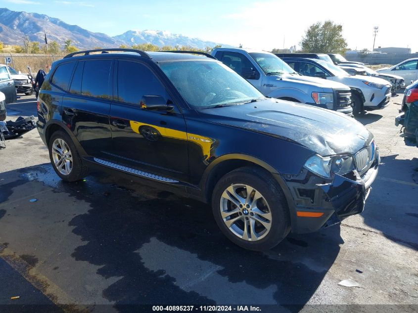 2008 BMW X3 3.0Si VIN: WBXPC93438WJ14563 Lot: 40895237