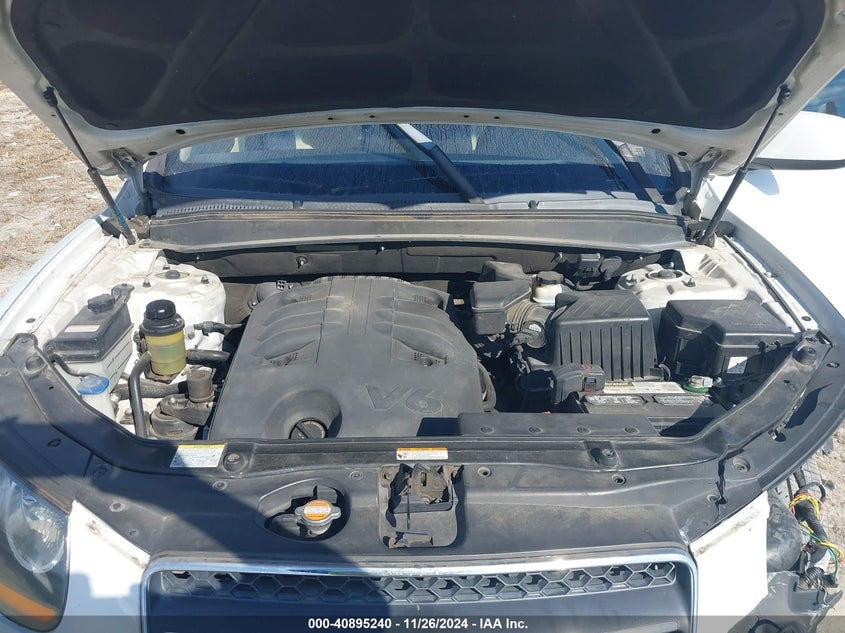 Image 10 of 2008 Hyundai Santa Fe  salvage vehicle - Lot #40895240 at IAAI
