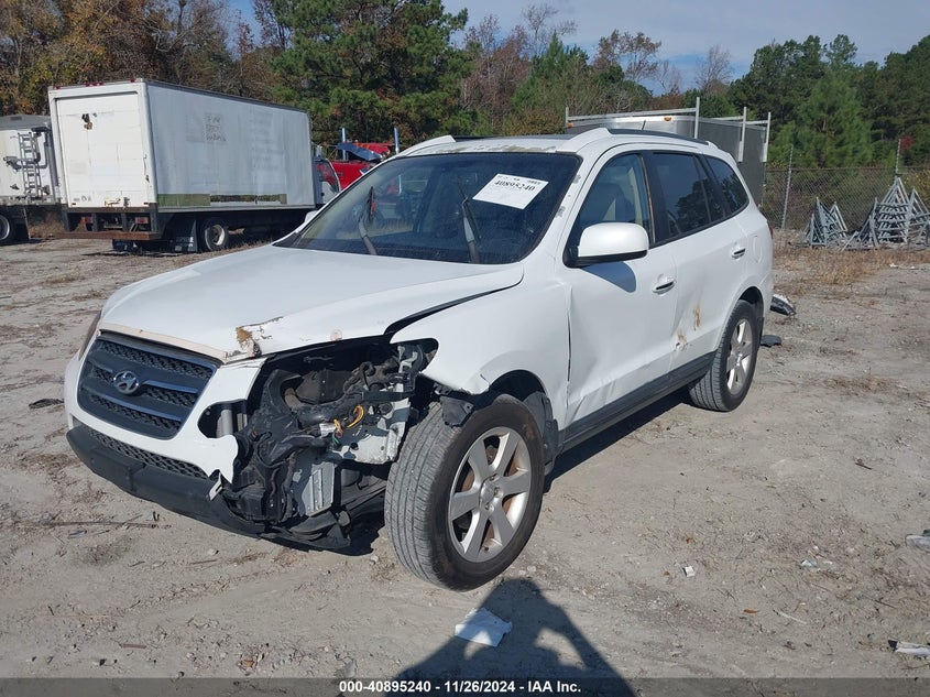 Image 2 of 2008 Hyundai Santa Fe  salvage vehicle - Lot #40895240 at IAAI