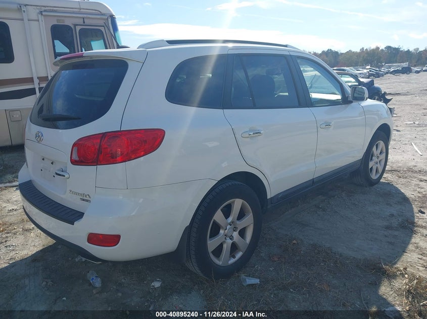 Image 4 of 2008 Hyundai Santa Fe  salvage vehicle - Lot #40895240 at IAAI