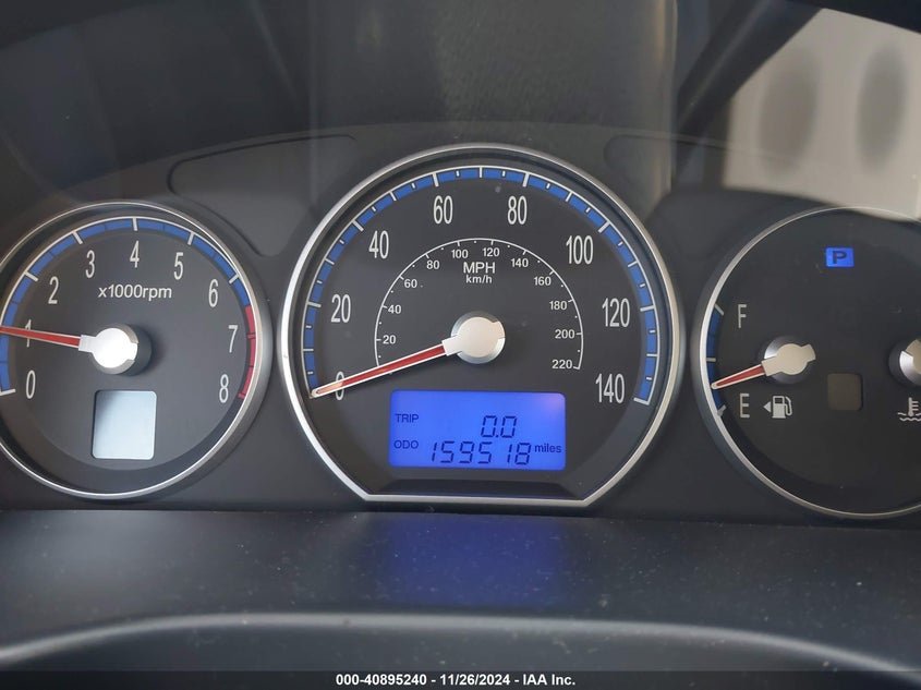 Image 7 of 2008 Hyundai Santa Fe  salvage vehicle - Lot #40895240 at IAAI