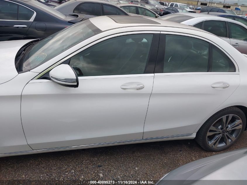 2019 Mercedes-Benz C 300 VIN: 55SWF8DB0KU284459 Lot: 40895273