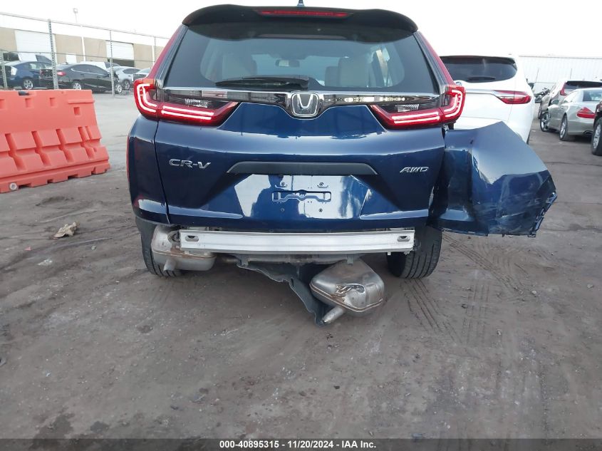 2020 Honda Cr-V Awd Lx VIN: 5J6RW2H28LA004829 Lot: 40895315