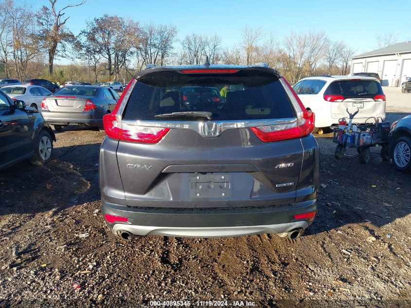 2018 Honda Cr-V Touring VIN: 7FARW2H94JE061878 Lot: 40895345