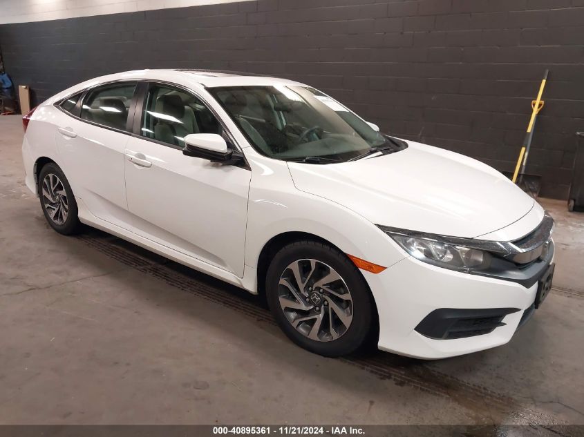 2018 Honda Civic Ex VIN: 2HGFC2F77JH564910 Lot: 40895361