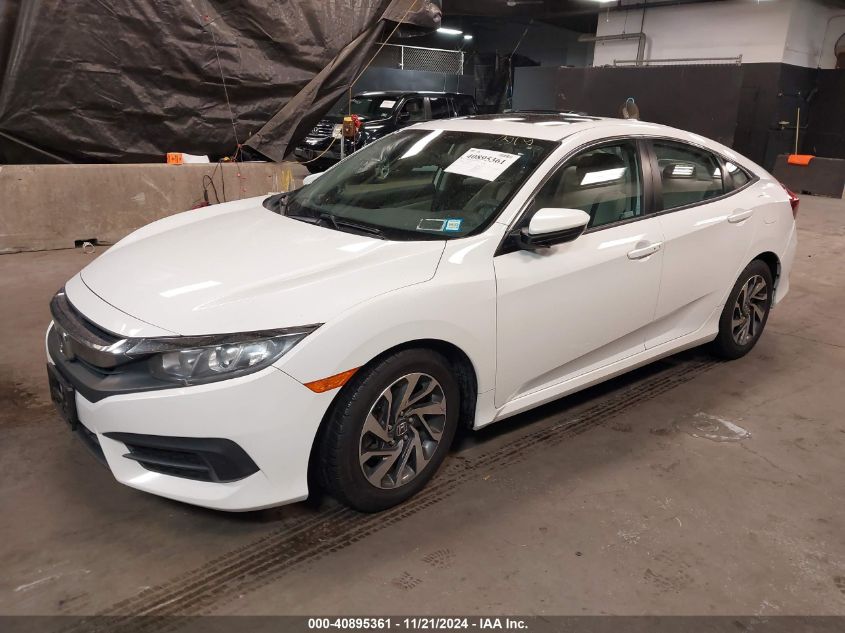 2018 Honda Civic Ex VIN: 2HGFC2F77JH564910 Lot: 40895361