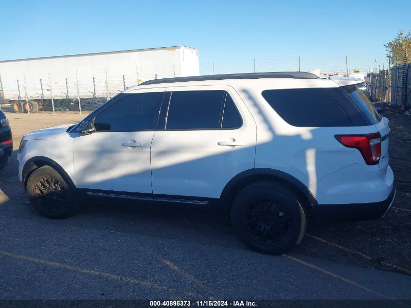 2017 Ford Explorer Xlt VIN: 1FM5K8DH9HGB51819 Lot: 40895373