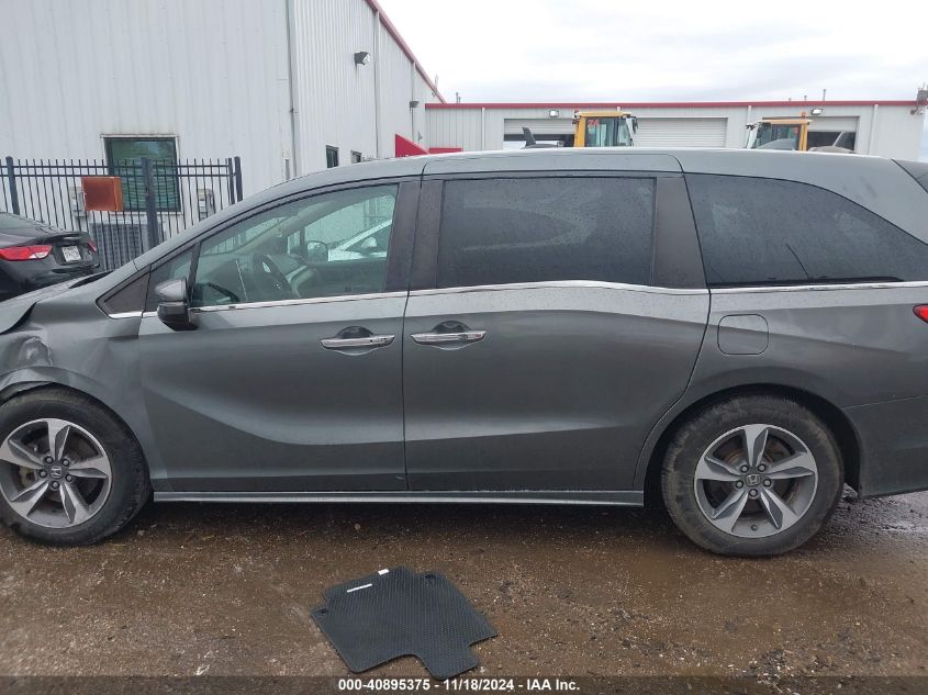 2018 Honda Odyssey Touring VIN: 5FNRL6H83JB044105 Lot: 40895375