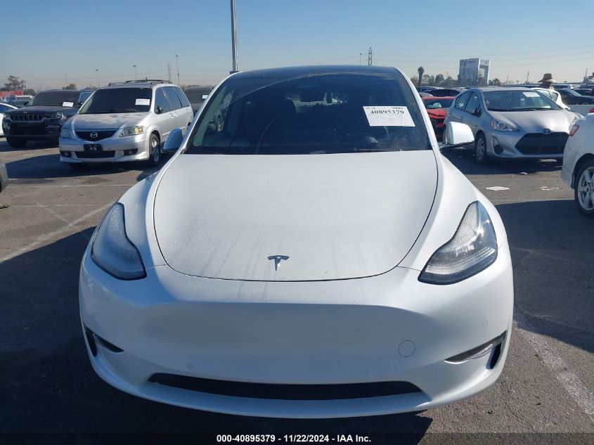 2022 Tesla Model Y Long Range Dual Motor All-Wheel Drive VIN: 7SAYGDEEXNF410746 Lot: 40895379