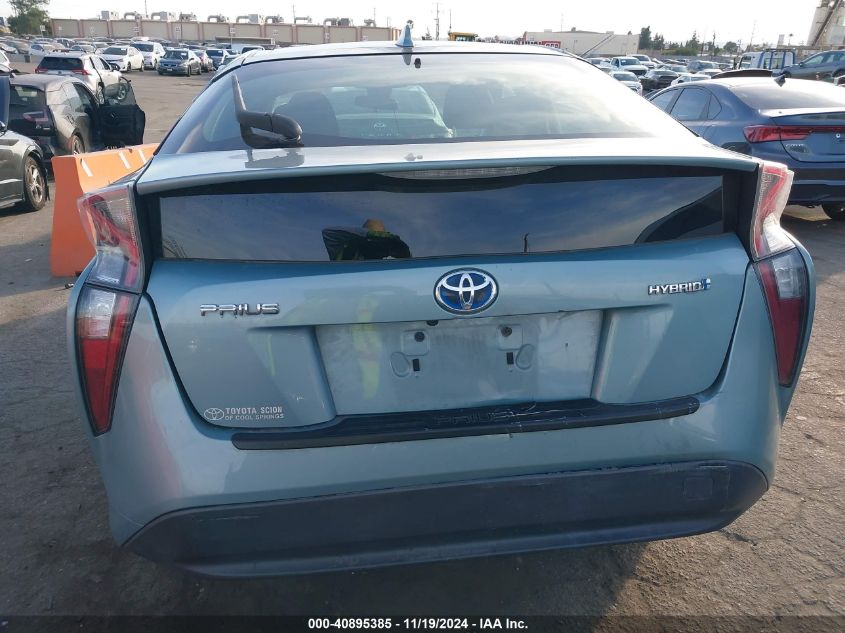 2017 Toyota Prius Two VIN: JTDKBRFU1H3031348 Lot: 40895385