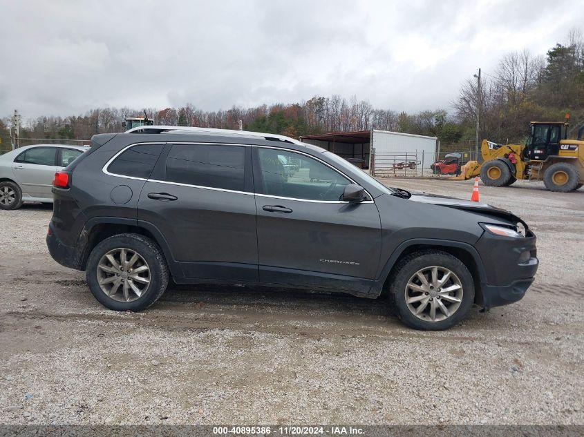 2016 Jeep Cherokee Limited VIN: 1C4PJMDB7GW213694 Lot: 40895386