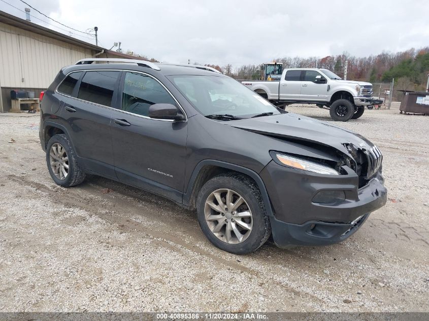 2016 Jeep Cherokee Limited VIN: 1C4PJMDB7GW213694 Lot: 40895386