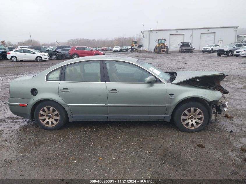 2002 Volkswagen Passat Gls VIN: WVWPD63B62P360984 Lot: 40895391