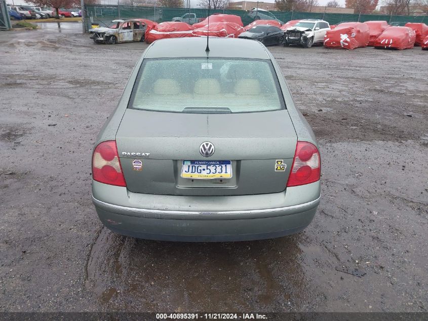 2002 Volkswagen Passat Gls VIN: WVWPD63B62P360984 Lot: 40895391