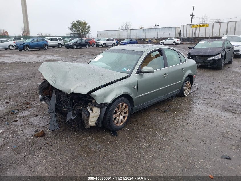 2002 Volkswagen Passat Gls VIN: WVWPD63B62P360984 Lot: 40895391