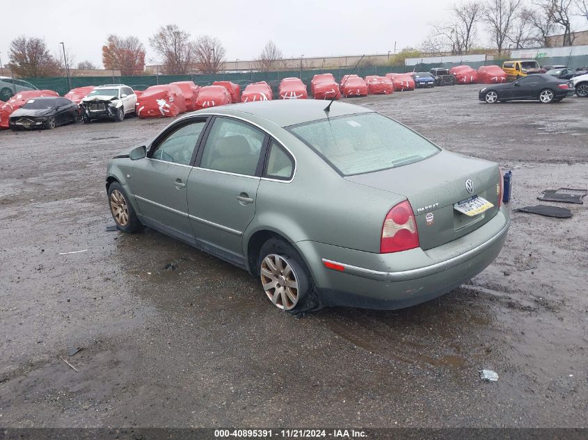 2002 Volkswagen Passat Gls VIN: WVWPD63B62P360984 Lot: 40895391