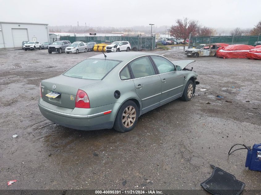 2002 Volkswagen Passat Gls VIN: WVWPD63B62P360984 Lot: 40895391