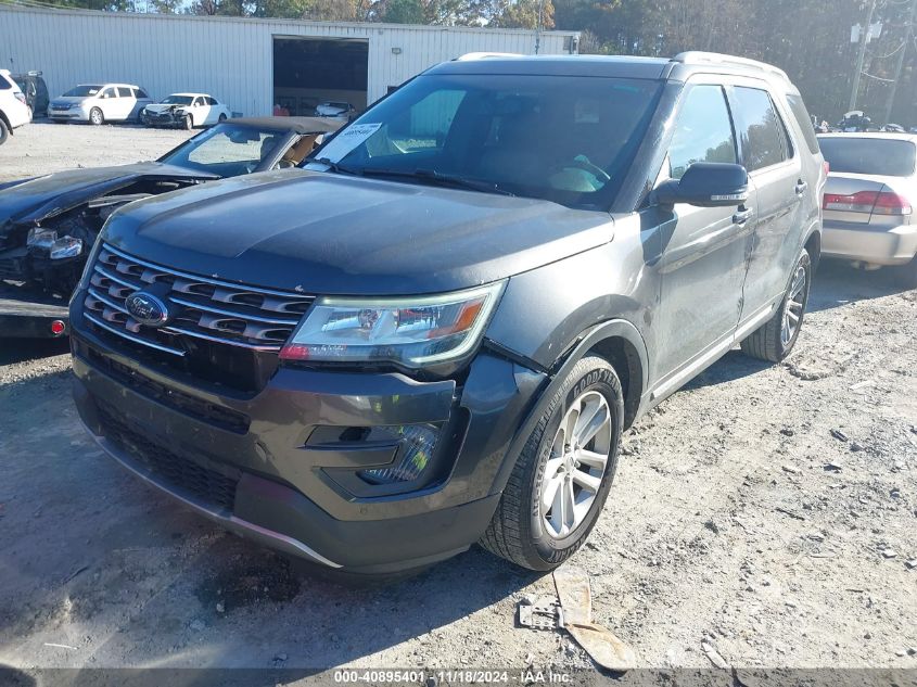 2016 Ford Explorer Xlt VIN: 1FM5K7D82GGD00824 Lot: 40895401