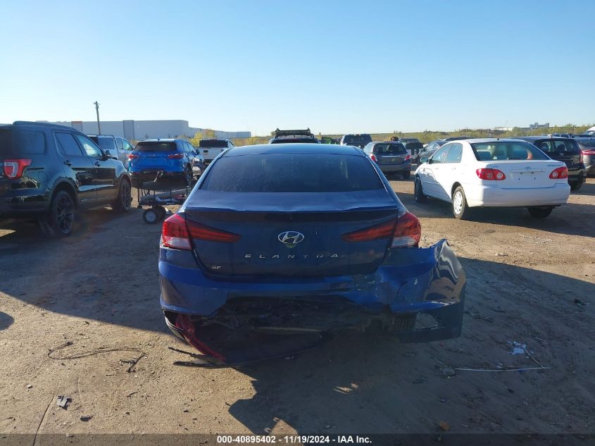 2019 Hyundai Elantra Se VIN: 5NPD74LF0KH489994 Lot: 40895402