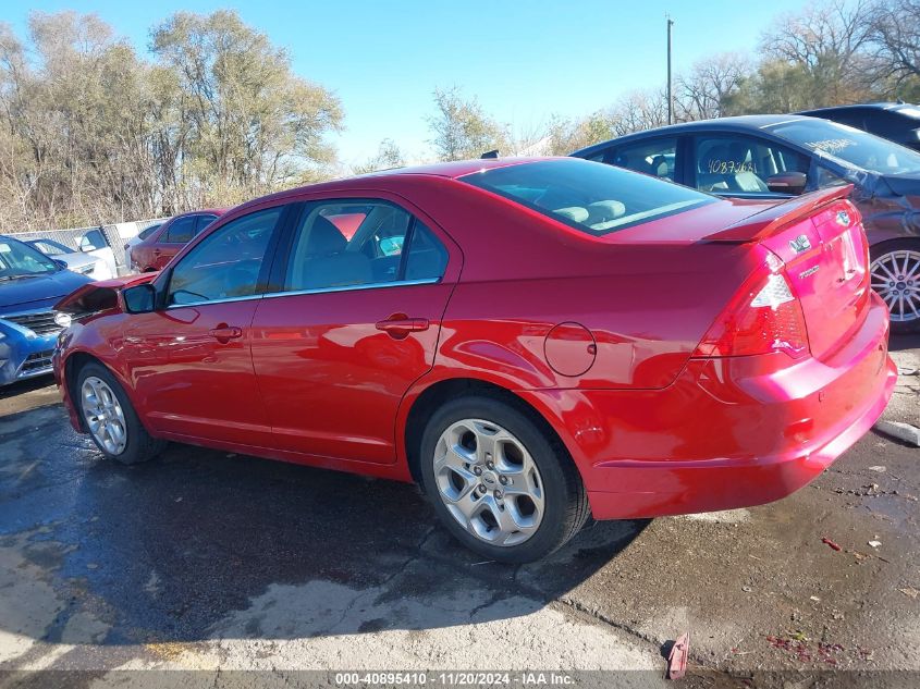 2010 Ford Fusion Se VIN: 3FAHP0HA6AR366855 Lot: 40895410