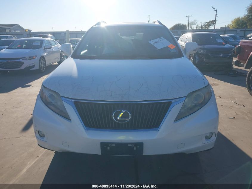 2012 Lexus Rx 350 VIN: 2T2ZK1BAXCC078272 Lot: 40895414