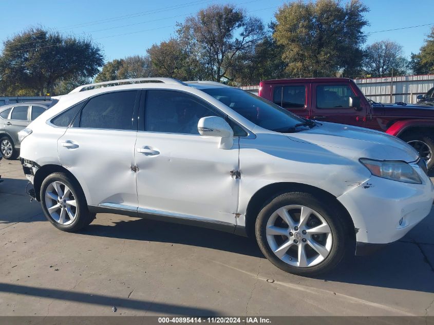 2012 Lexus Rx 350 VIN: 2T2ZK1BAXCC078272 Lot: 40895414