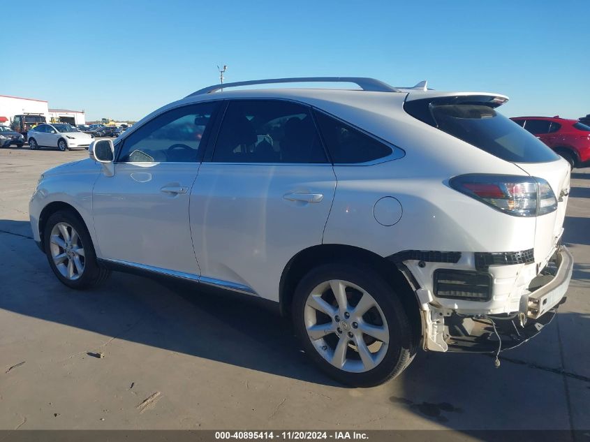 2012 Lexus Rx 350 VIN: 2T2ZK1BAXCC078272 Lot: 40895414