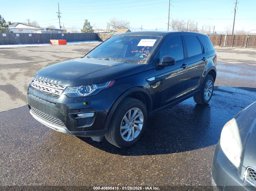 Vin: salcr2rx3jh771630, lot: 41385110, land rover discovery sport hse 20182