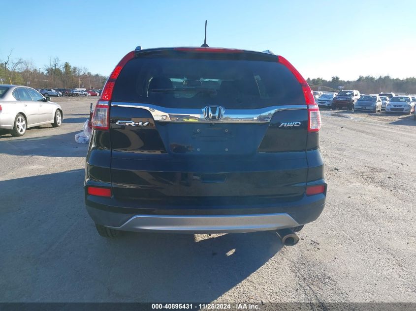 2015 Honda Cr-V Ex-L VIN: 2HKRM4H7XFH622816 Lot: 40895431