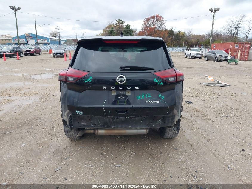 2021 Nissan Rogue Sv Intelligent Awd VIN: JN8AT3BB5MW215196 Lot: 40895450