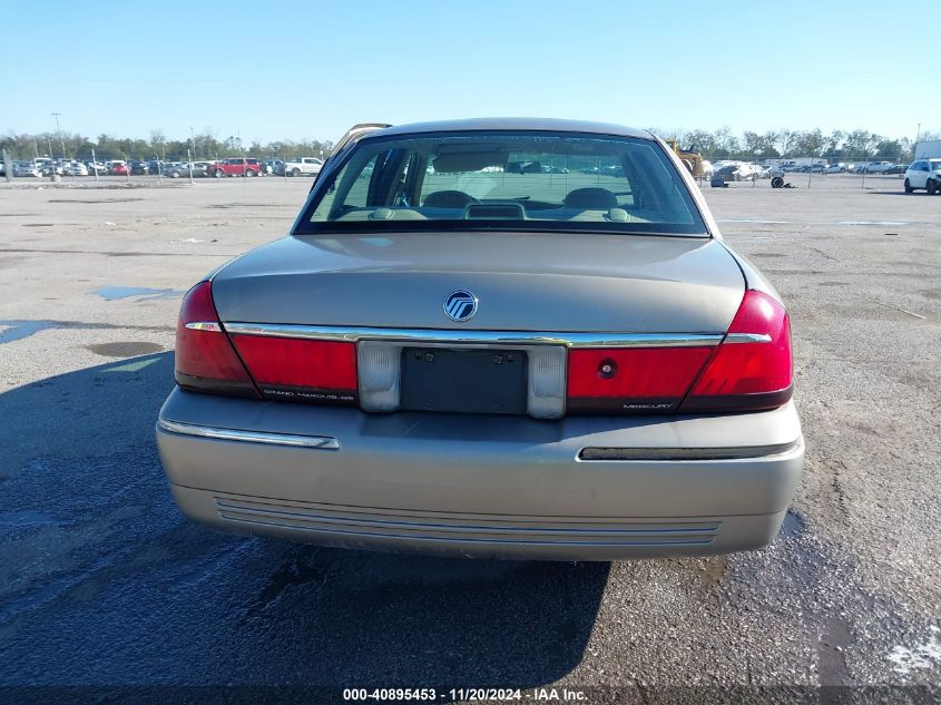 2002 Mercury Grand Marquis Gs VIN: 2MEFM74W32X663457 Lot: 40895453