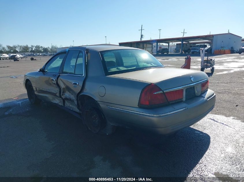 2002 Mercury Grand Marquis Gs VIN: 2MEFM74W32X663457 Lot: 40895453