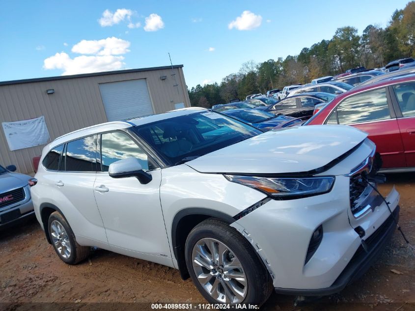 2024 Toyota Highlander Hybrid Limited VIN: 5TDXBRCH5RS614759 Lot: 40895531