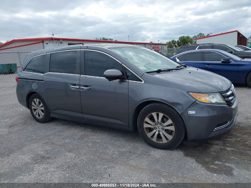 2017 Honda Odyssey Ex-L VIN: 5FNRL5H67HB010719 Lot: 40895553