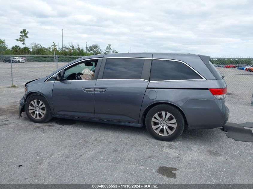 2017 Honda Odyssey Ex-L VIN: 5FNRL5H67HB010719 Lot: 40895553