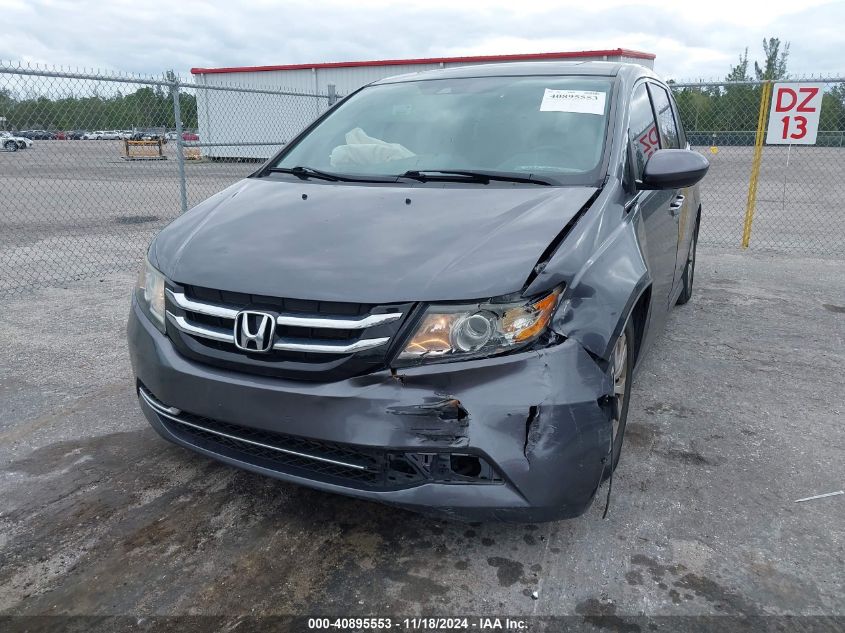 2017 Honda Odyssey Ex-L VIN: 5FNRL5H67HB010719 Lot: 40895553