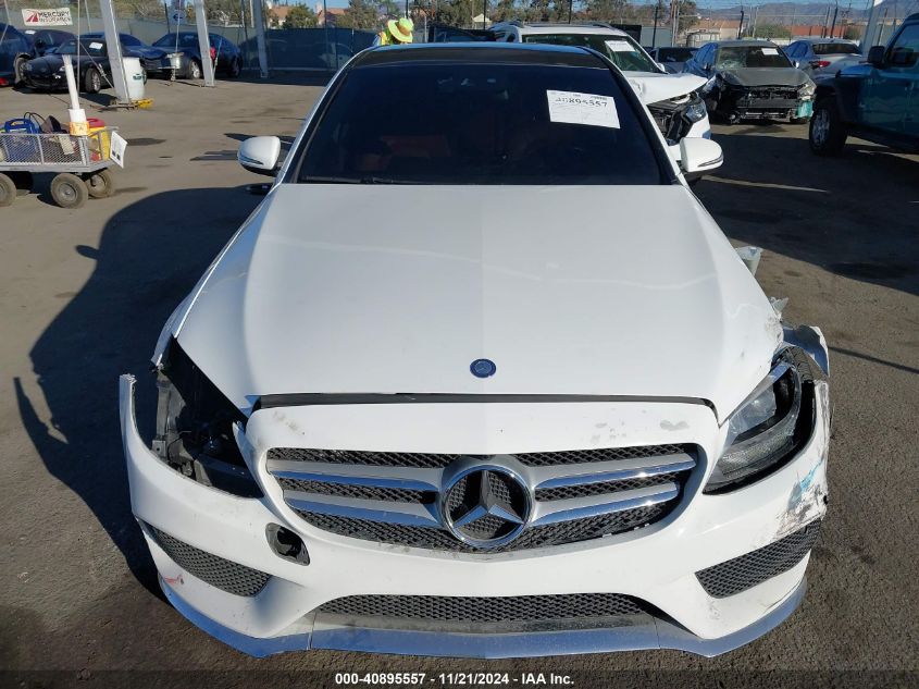 2017 Mercedes-Benz C 300 Luxury/Sport VIN: 55SWF4JB1HU189530 Lot: 40895557